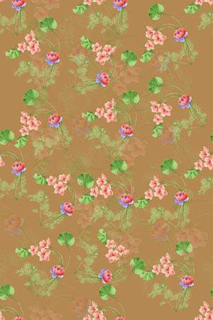 花朵印花华亿平台图片