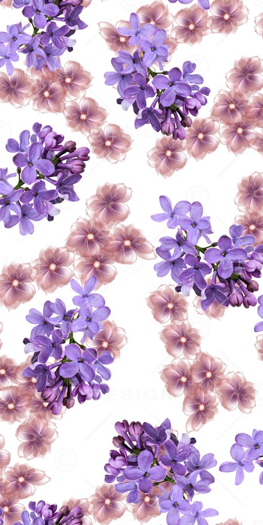 玉兰花印花华亿平台图片