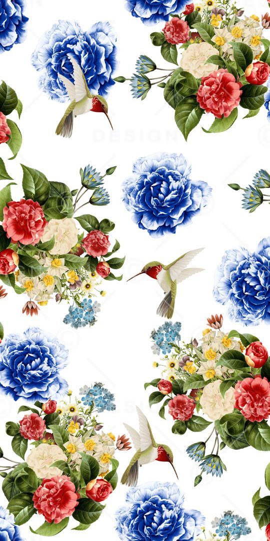 水仙花印花华亿平台图片