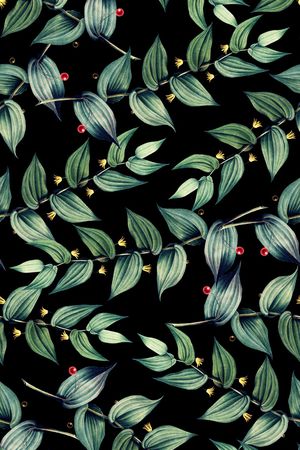 素雅花卉印花华亿平台图片