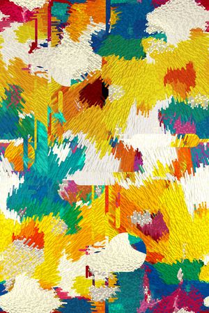 破碎印花华亿平台图片