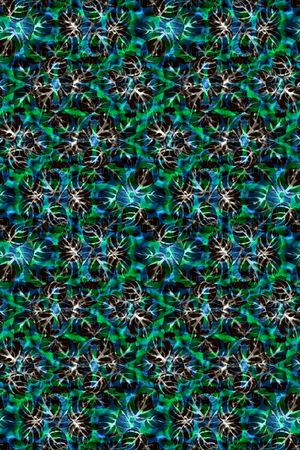 波浪条纹印花华亿平台图片