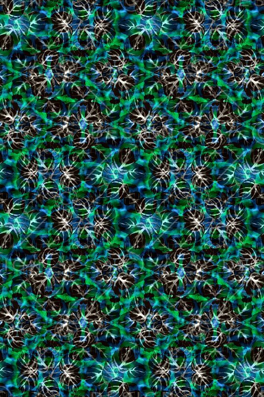 波浪条纹印花华亿平台图片