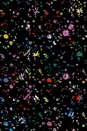 手绘可爱花朵印花华亿平台图片