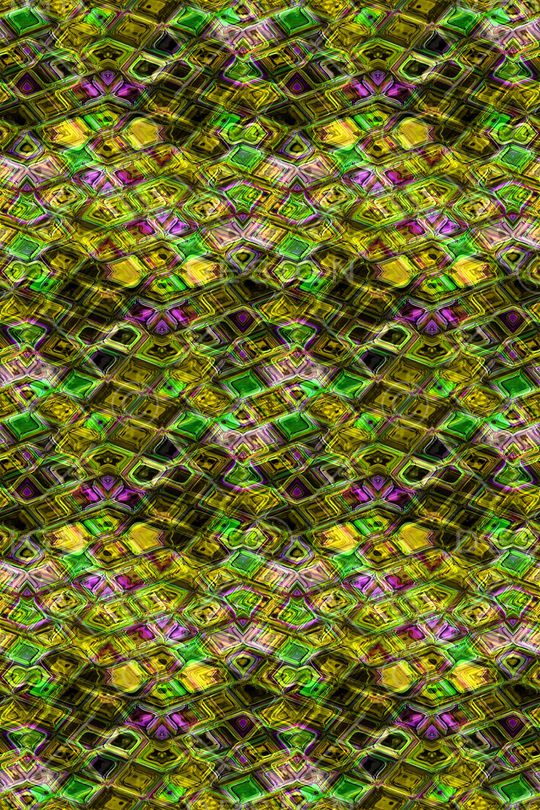 不规则几何印花华亿平台图片