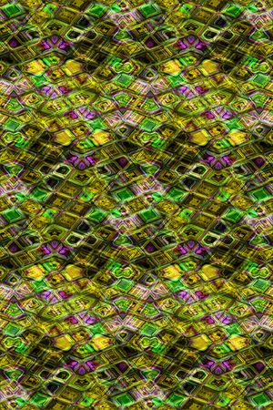 不规则几何印花华亿平台图片