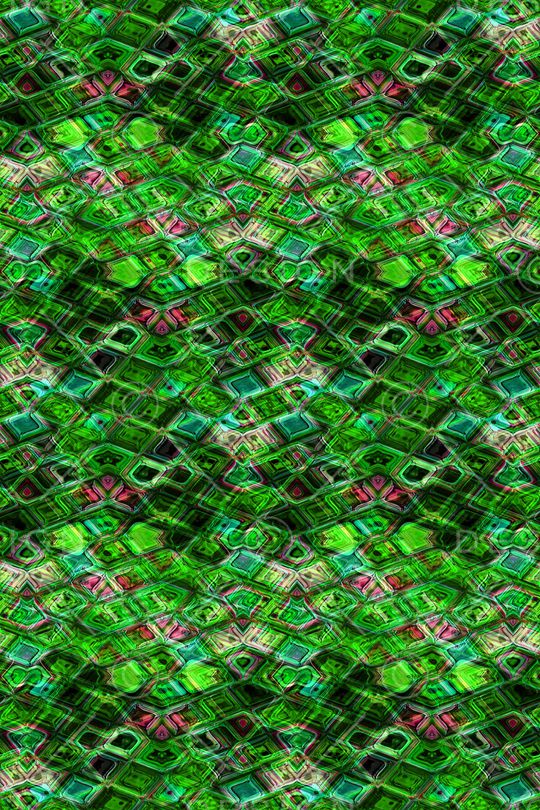 不规则几何印花华亿平台图片