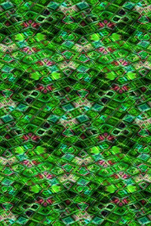 不规则几何印花华亿平台图片