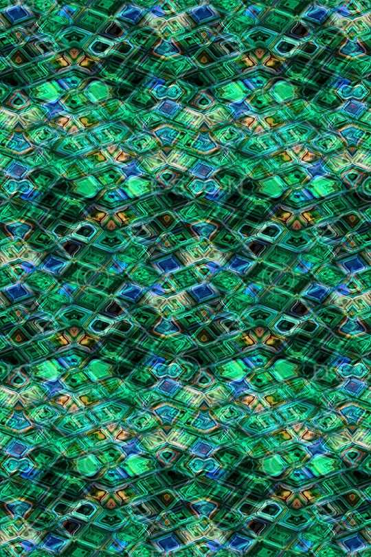 不规则几何印花华亿平台图片