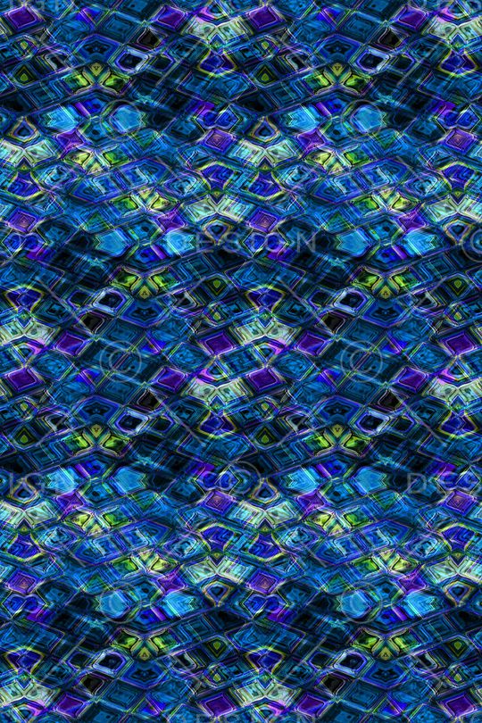 不规则几何印花华亿平台图片