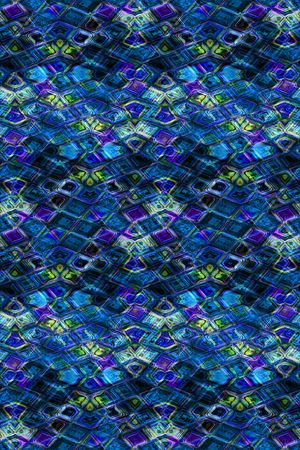 不规则几何印花华亿平台图片