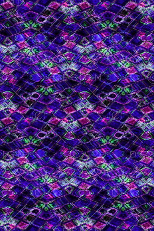 不规则几何印花华亿平台图片