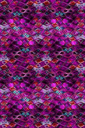 不规则几何印花华亿平台图片