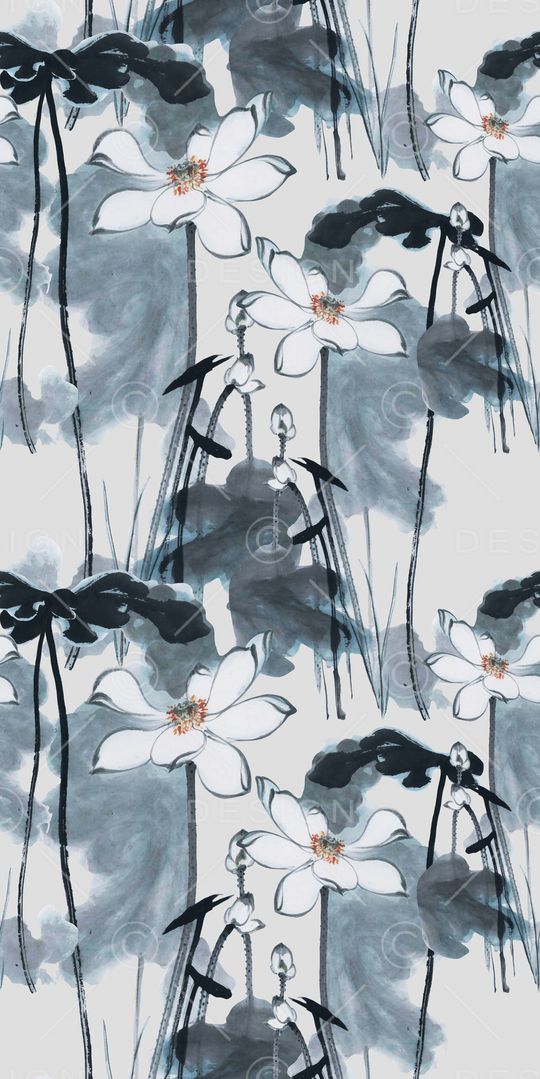 荷花印花华亿平台图片