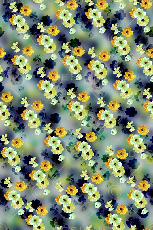 花朵印花华亿平台图片