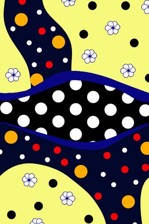 抽象印花华亿平台图片