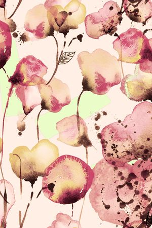 花瓣印花华亿平台图片