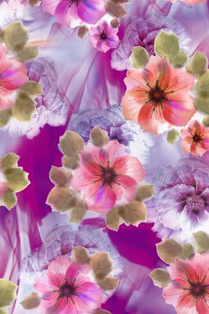 散花印花华亿平台图片