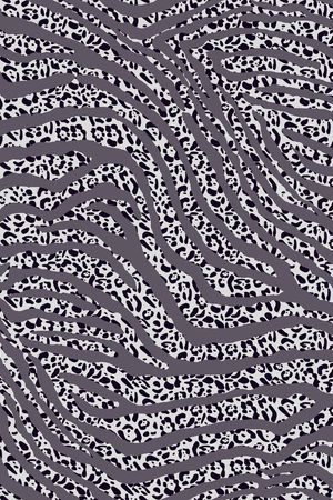 动物纹印花华亿平台图片