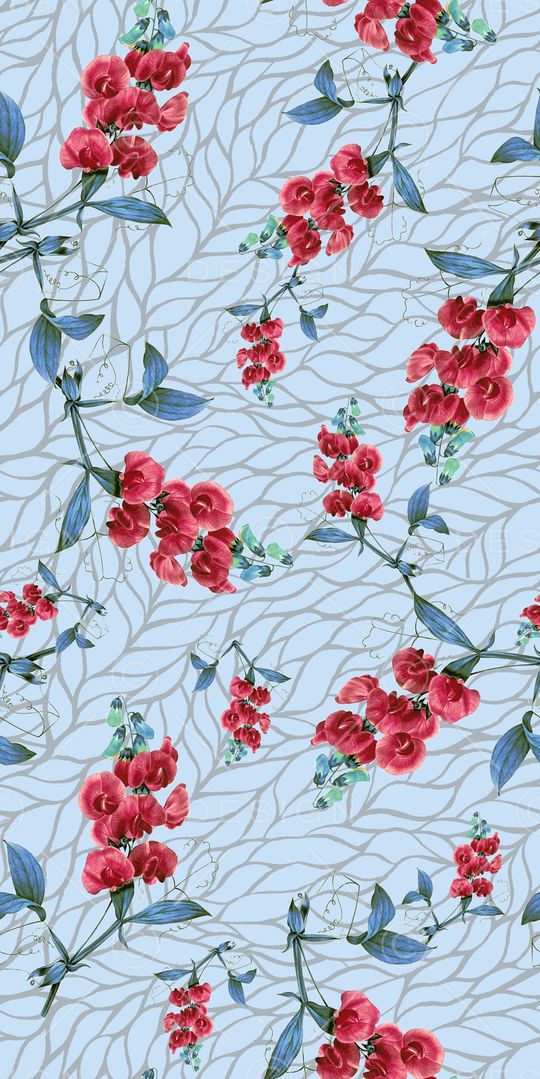 乱花印花华亿平台图片