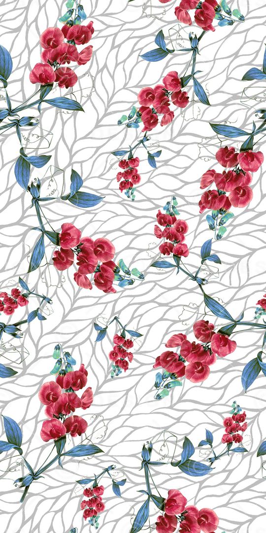 乱花印花华亿平台图片