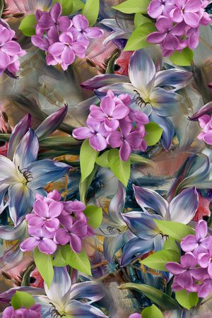 菊花印花华亿平台图片