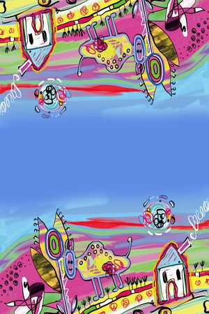 建筑长围巾印花华亿平台图片