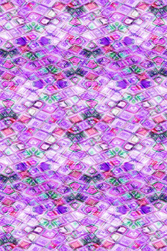 不规则几何印花华亿平台图片