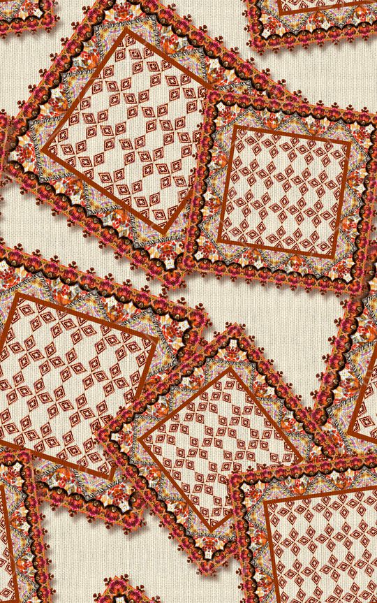 波西米亚印花华亿平台图片