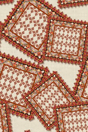 波西米亚印花华亿平台图片