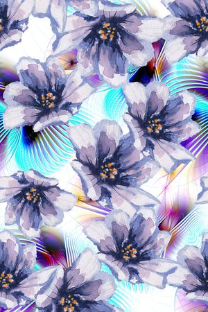 纹路印花华亿平台图片