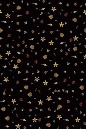 贝壳印花华亿平台图片