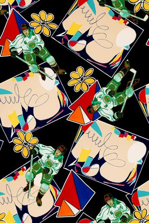 休闲印花华亿平台图片