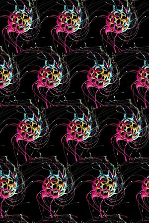 抽象印花华亿平台图片