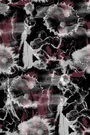 笔触印花华亿平台图片