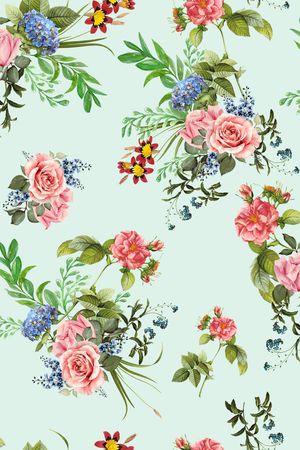 花朵印花华亿平台图片