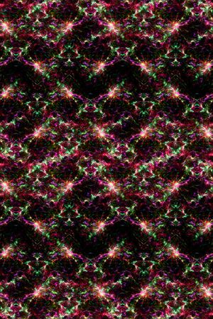 闪电条纹印花华亿平台图片