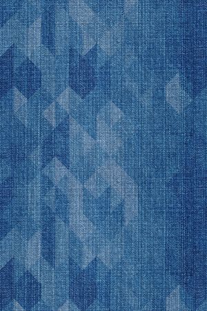 笔刷水洗牛仔效果印花华亿平台图片