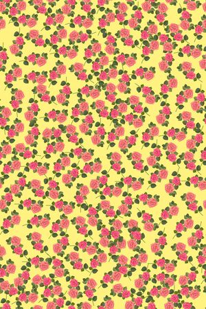 小碎花印花华亿平台图片