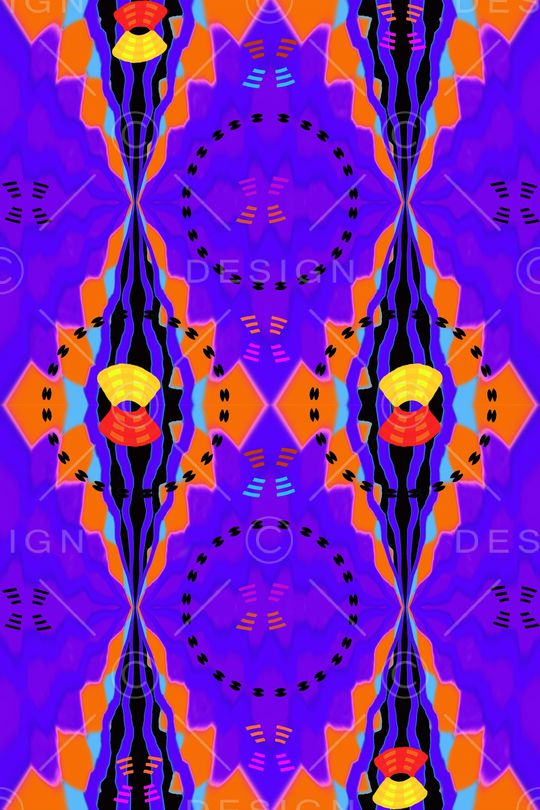 波浪纹女装华亿平台印花华亿平台图片