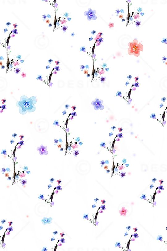 乱花印花华亿平台图片