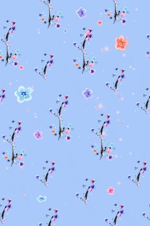 乱花印花华亿平台图片