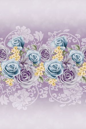 玫瑰印花华亿平台图片