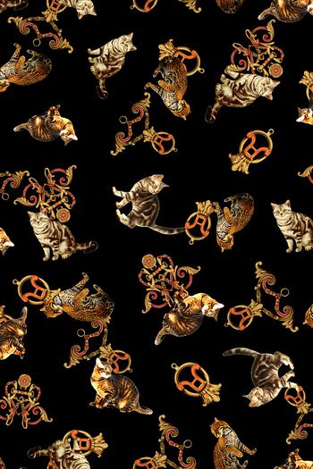 猫印花华亿平台图片