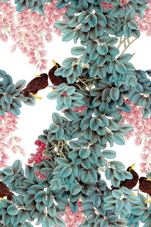 手绘印花华亿平台图片