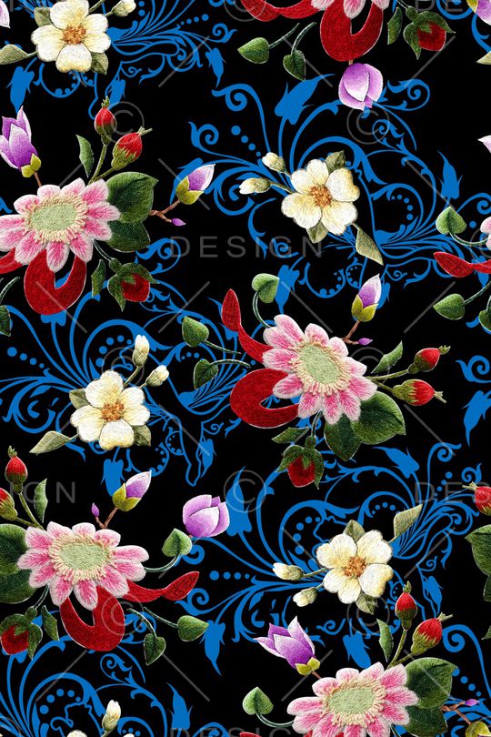 民族风印花华亿平台图片