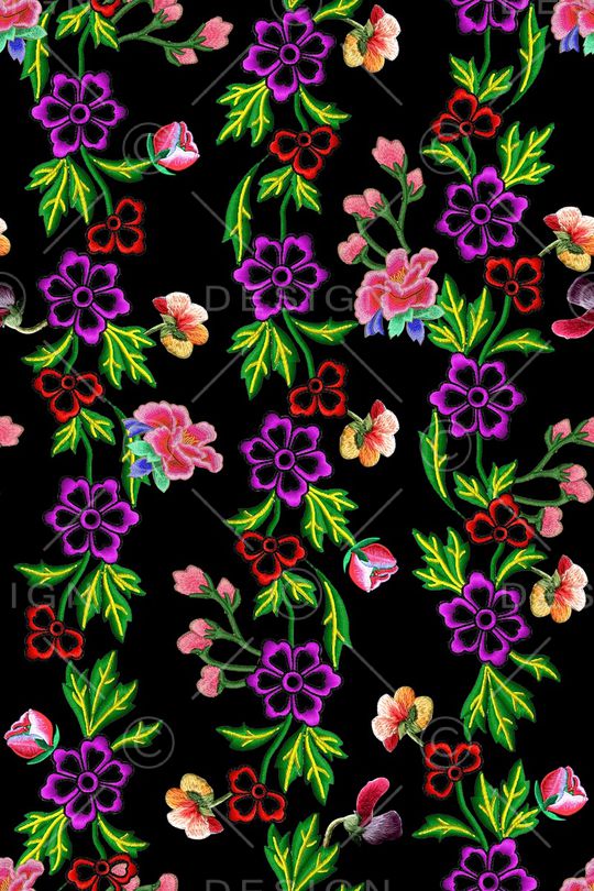 民族风印花华亿平台图片