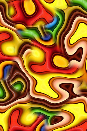 抽象印花华亿平台图片