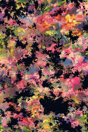 泼墨印花华亿平台图片