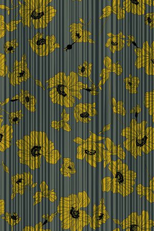 花朵印花华亿平台图片